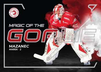 Marek Mazanec Trinec Tipsport ELH 2021/22 SportZoo 1. serie Magic of the Goalie #MG-01